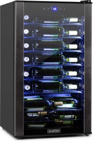 Klarstein Vinomatica, охладител за вино, 95л, сензорно управление, 85W, 4-18°C, черен