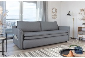 Сив разтегателен диван Charming Charlie - Miuform