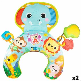 Музикална Играчка Winfun 32 x 8,5 x 42 cm (2 броя) Възглавница Дрънкалка