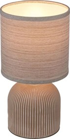 Brilo - Настолна лампа INO 1xE14/10W/230V кафява