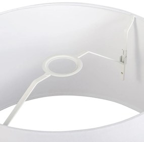 Абажур от лен бял 45 см