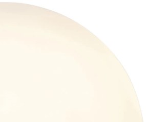 Лампа за маса в стил Арт Деко месинг с опалово стъкло 45,5 см - Pallon