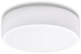 Лампа със сензор CLEO 2xE27/24W/230V Ø 30 cм бяла