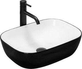 Умивалник за плот Rea Belinda White Black