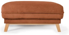 Оранжева табуретка от рипсено кадифе Tori – Bonami Selection