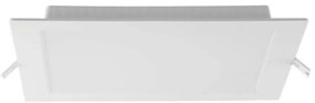 LED Лампа за окачен таван LED/6W/230V 12x12 см 4000K бял