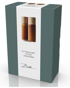 Керамичен комплект мелнички за сол и пипер 2 бр. в кехлибарен цвят Gastro Amber – Bitz