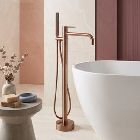 Cмесител-свободно стоящ  Rea Foster Brush Copper