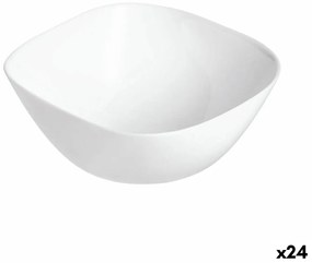 Купа Luminarc Универсален Бял Cтъкло (Ø 14 cm) (24 броя)