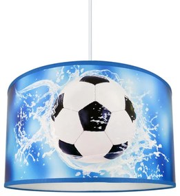 Детски висящ полилей на въже FOTBALL 1xE27/60W/230V