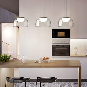 Висяща LED лампа APP1690-1PC B Gold