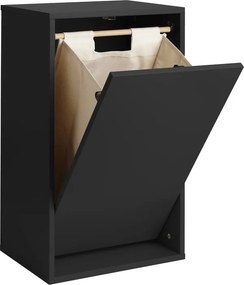 Черен стенен кош за пране Laundry Box – ReCollector