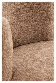 Тъмнокафяво кресло Kamova – Light &amp; Living