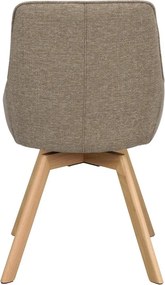 Бежови трапезни столове в комплект от 2 бр. Alison – Rowico