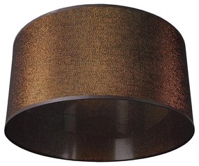 Плафон РИВИЕРА, патина, абажур Монте Карло Мед, 1xE27