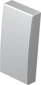 TEM Лицев панел ключ/бутон 1М, цвят Сребро мат, Modul  - TM11ES