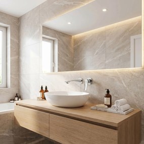 Смесител за мивка за вграждане REA VISION Chrome + BOX