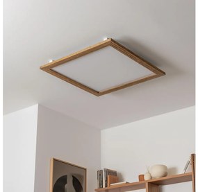 Eglo - LED Панел за повърхностен монтаж SALOBRENA-RW WOOD LED/34W/230V 2700/4000K кафяв