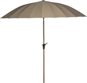 Зелен/бежов чадър ø 280 cm Monica – WOOOD