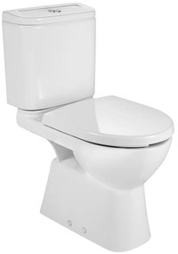 Тоалетна чиния за моноблок, Roca, A342237000, вертикално оттичане, 38x67x81.5см