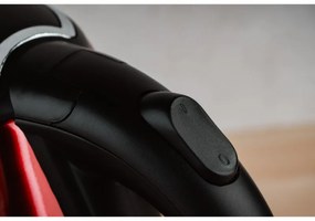 Електрическа кана Rosberg R51230IR, 1800W, 1.8 L, Защита, Инокс/червен