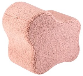 Розов детски пуф от букле Cloud – Wigiwama