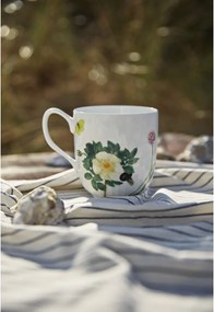 Бяла порцеланова чаша 330 ml Hammershøi Summer – Kähler Design