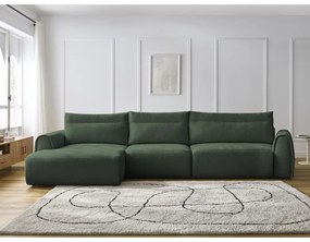 Тъмнозелен ъглов диван Aden – Bobochic Paris