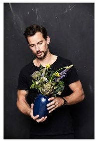 Тъмносиня глинена ваза (височина 20 cm) Gastro Blue – Bitz