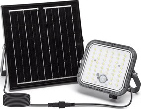 Aigostar - LED димируем соларен прожектор със сензор LED/80W/3,4V IP66 + дистанционно управление