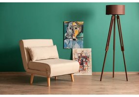 Кремав фотьойл Folde - Artie