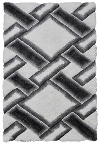 Сив ръчно изработен килим 120x170 cm Noble House – Think Rugs