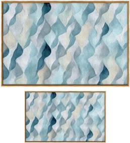 Сини килими за баня в комплект 2 бр. 60x100 cm – Foutastic