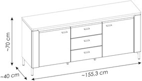 TV шкаф Eclat I-Mauro