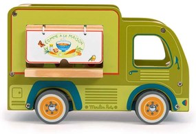 Дървен автомобил La Grande Famille Food Truck - Moulin Roty