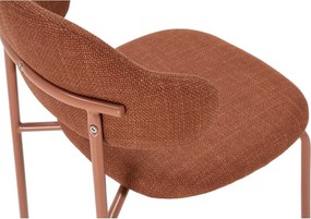 Трапезни столове в комплект от теракотени 4 бр. Adriel – Marckeric