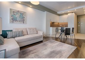 Розовo-сив вълнен килим 160x240 cm Calvi rose – Agnella