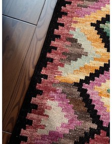 Двустранен ръчно изработен вълнен килим 120x170 cm Kamal Zara – Nouristan