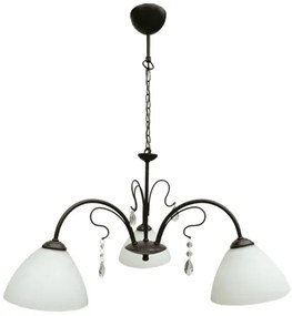 Полилей ТОСКАНА, графит, 3xE27