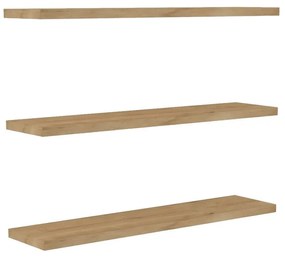 Рафтове в дъбов декор в комплект от 3 броя Boss - Kalune Design