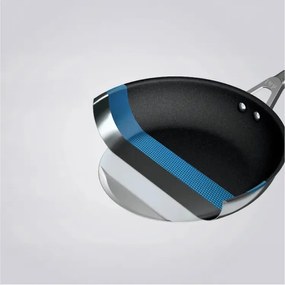 Комплект тенджери и тигани Ninja Zerostick Premium C35005DE, 9 части, Незалепваща технология, До 260C, Индукция, Черен