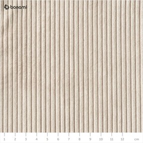 Бял разтегателен диван от велур 244 cm Base – Karup Design