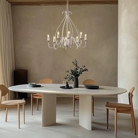 Класически полилей кремав 8 светлини - Giuseppe