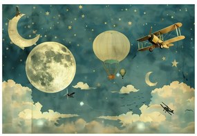 Тапет – Сънливо небе с самолети
