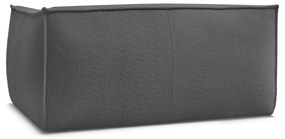 Тъмносив диван от прежда с примки от букле 170 cm Giorgia – Bobochic Paris