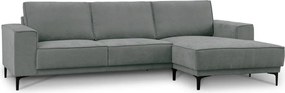 Тъмносив ъглов диван (десен ъгъл) Copenhagen – Scandic