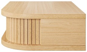 Нощно шкафче от декор от дъб в естествен цвят Farsta – Woodman