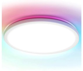 Aigostar - LED RGBW регулируемо таванно осветление 24W 230V 3000-6500K бяло+DO