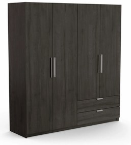 Гардероб 4-врати Glorious-Венге