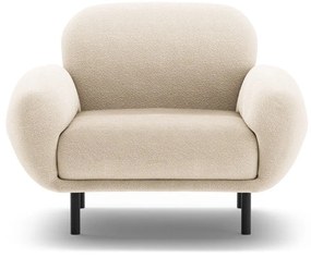 Бежово кресло от букле Poppy – Micadoni